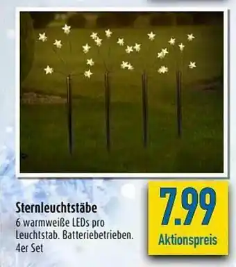 diska Sternleuchtstäbe Angebot