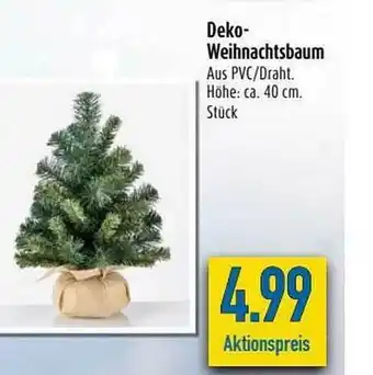 diska Deko Weihnachtsbaum Angebot