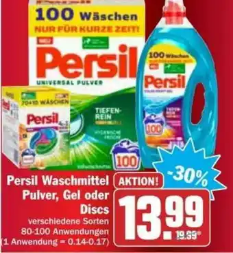 dodenhof Persil Waschmittel Pulver, Gel Oder Discs Angebot