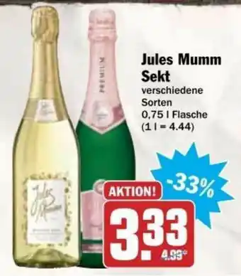 dodenhof Jules Mumm Sekt Angebot