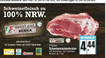 Edeka Frischer Schweinenackenbraten Angebot