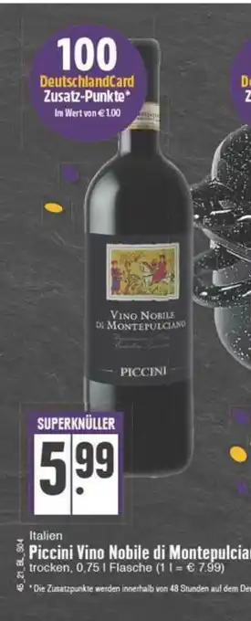 Edeka Piccini Vino Nobile Di Montepulciano Angebot