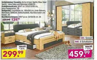 Möbel Boss Schlafzimmer Coventry Angebot