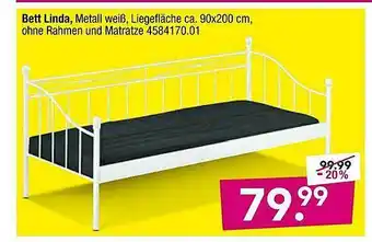 Möbel Boss Bett Linda Angebot