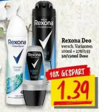 nah & gut Rexona Deo Angebot