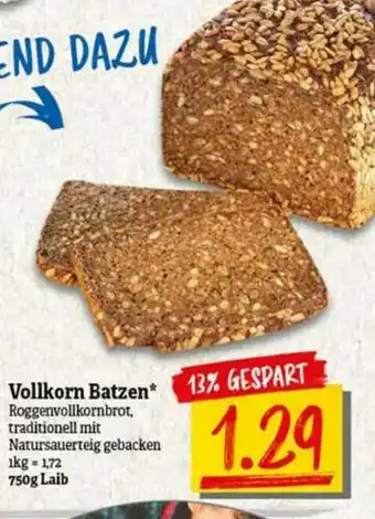 nah & gut Vollkorn Batzen Angebot