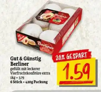 nah & gut Gut & Günstig Berliner Angebot