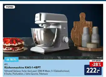 Aldi Nord Aeg Küchenmaschine Km5-1-4bpt Angebot