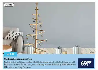 Aldi Nord Weihnachtsbaum Aus Holz Angebot