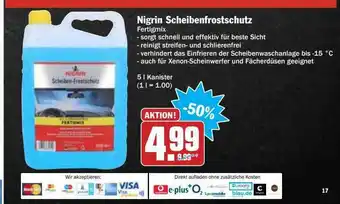 Hit Nigrin Scheibenfrostschutz Angebot