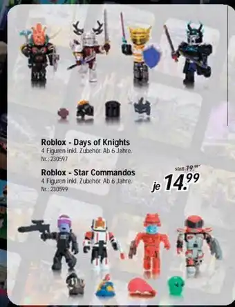 Rofu Kinderland Roblox - Days Of Knights Oder -star Commandos Angebot