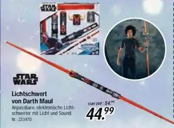 Rofu Kinderland Star Wars Lichtschwert Von Darth Maul Angebot