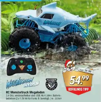 Rofu Kinderland Rc Monstertruck Megalodon Angebot