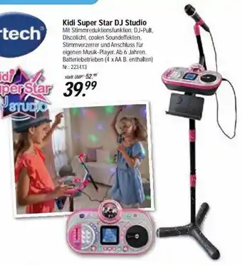 Rofu Kinderland Vtech Kidi Super Star DJ Studio Angebot