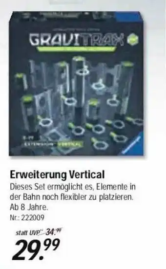 Rofu Kinderland Gravitrax Erweiterung Vertical Angebot