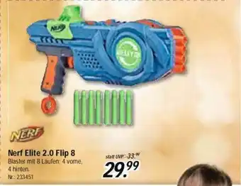 Rofu Kinderland Nerf Elite 2.0 Flip 8 Angebot