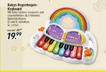 Rofu Kinderland Babys Regenbogen-keyboard Angebot