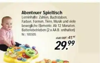 Rofu Kinderland Abenteuer Spieltisch Angebot