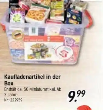 Rofu Kinderland Kaufladenartikel In Der Box Angebot