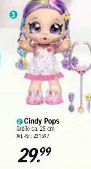 Rofu Kinderland Cindy Pops Angebot