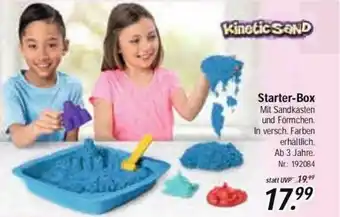 Rofu Kinderland Kinetic Sand Starter-box Angebot