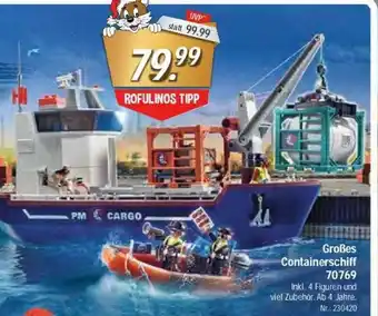 Rofu Kinderland Großes Containerschiff 70769 Angebot