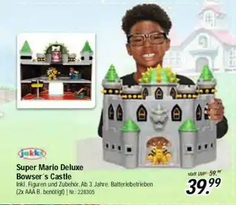 Rofu Kinderland Super Mario Deluxe Bowser's Castle Angebot