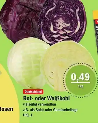 Aktiv Irma Rot Oder Weißkohl Angebot