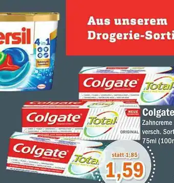 Aktiv Irma Colgate Zahncreme Angebot