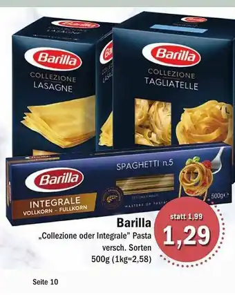 Aktiv Irma Barilla Angebot