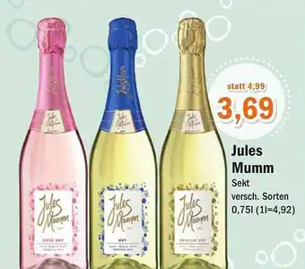 Aktiv Irma Jules Mumm Angebot