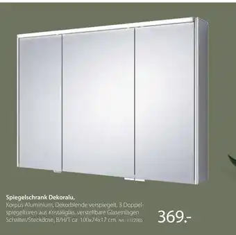 Zurbrüggen Spiegelschrank dekoralu Angebot