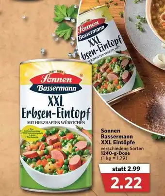 Combi Sonnen Bassermann Xxl Eintöpfe Angebot