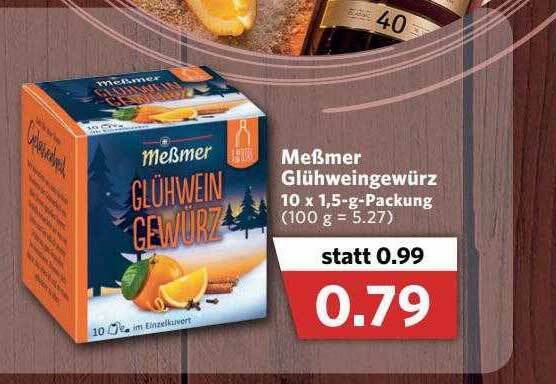 Meßmer Glühweingewürz Angebot bei Combi