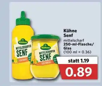 Combi Kühne Senf Angebot