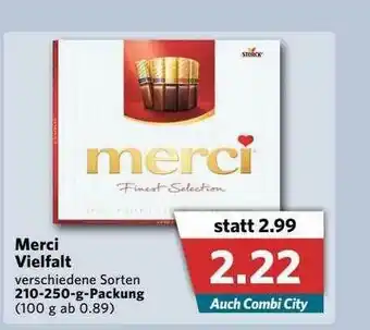 Combi Merci Vielfalt Angebot