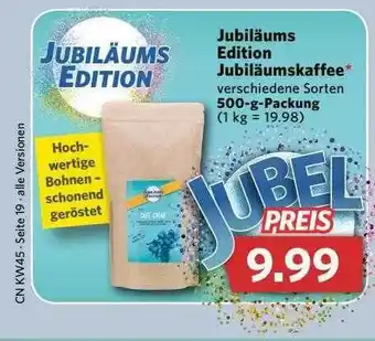 Combi Jubiläums Edition Jubiläumskaffee Angebot