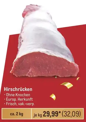 METRO Hirschrücken Angebot