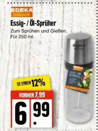 Edeka Edeka Zuhause Essif-öl Sprüher Angebot