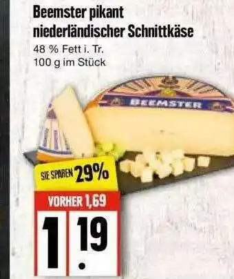 Edeka Beemster Pikant Niederländischer Schnittkäse Angebot