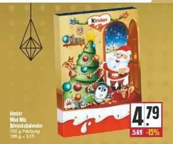 Edeka Kinder Mini Mic Adventskalender Angebot