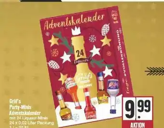 Edeka Graf's Party Minis Adventskalender Angebot