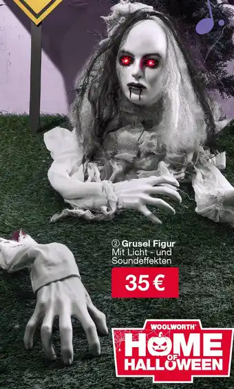 Woolworth Grusel figur Angebot