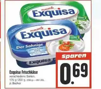 Edeka Exquisa Frischkäse Angebot