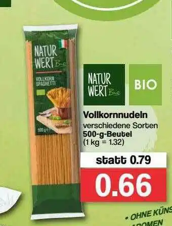 Famila Nord Ost Vollkornnudeln Natur Wert Bio Angebot