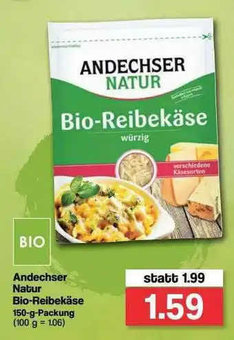 Famila Nord Ost Andechser Natur Bio-reibekäse Angebot