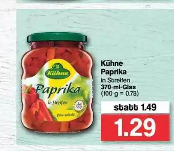 Famila Nord Ost Kühne Paprika Angebot