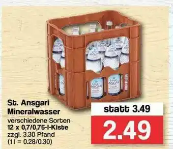 Famila Nord Ost St. Ansgari Mineralwasser Angebot