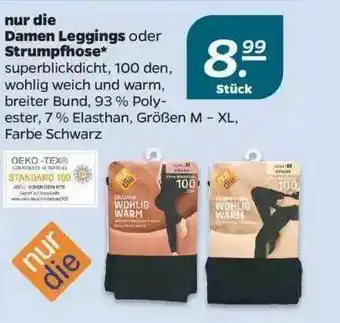 NETTO Nur Die Damen Leggins Oder Strumpfhose Angebot