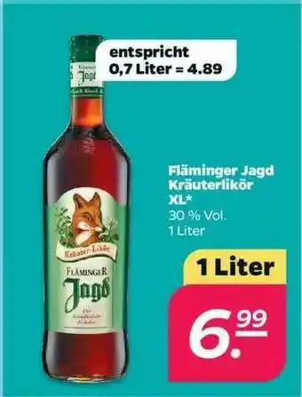 NETTO Fläminger Jagd Kräuterlikör Xl Angebot